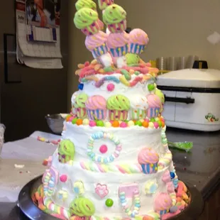 We create custom cakes too.