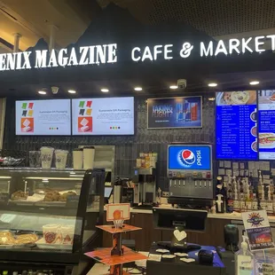 Coffee bar is always so clean and welcoming!