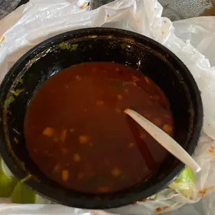 MUST TRY the BIRRIA RAMEN ! Sorry I couldn't stop eating it LOL.  Also the Korean bbq taco's are to die for.