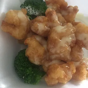 1/3 of an order of Coconut Shrimp