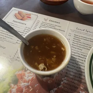 S3. Hot and Sour Soup