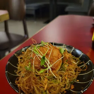 scallop and vermicelli