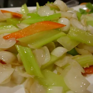 Stir-Fried Celery with Lily Bulb