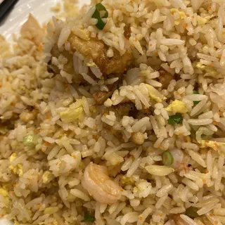 Soft Shell Crab and Seafood Fried Rice