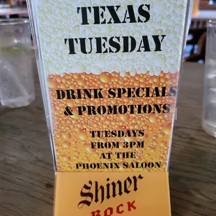 Texas Tuesdays