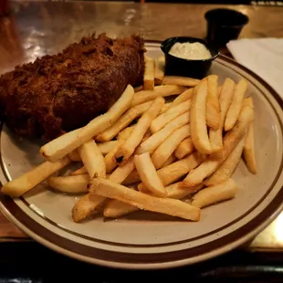 Fish and Chips from Gordon Ramsay&apos;s recipe.