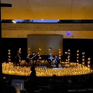 Back section $35/pp is perfect- very small venue