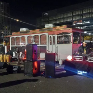 Live music, it was nice and jazzy.