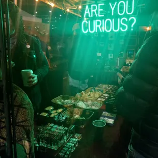 Curious Nature's booth.