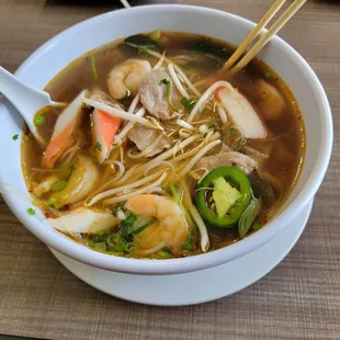 Seafood Pho