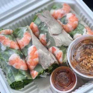 Pork and Shrimp Spring Rolls