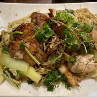 E2. Ramen Stir-fry Noodles with chicken