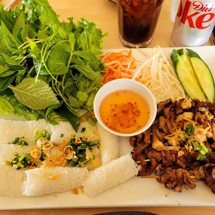 Woven noodles with pork. Sooo fresh and tasty.