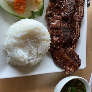 67. Kalbi Beef Plate