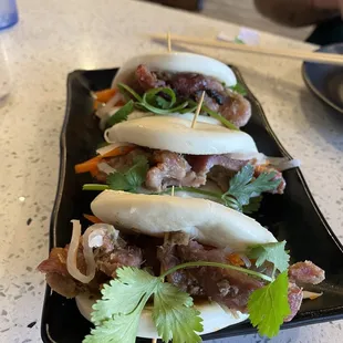 A1. Steamed Bun (Bnh Bao) with grilled pork