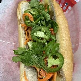 Bahn mi pork