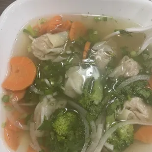 Won ton soup