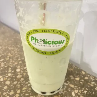 Avocado boba