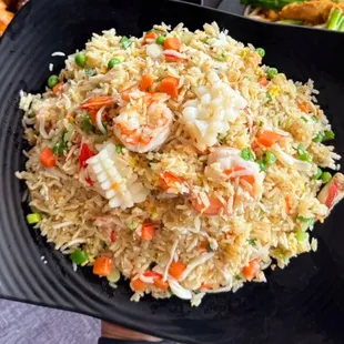 Seafood fried rice