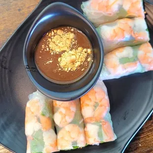 Shrimp spring roll