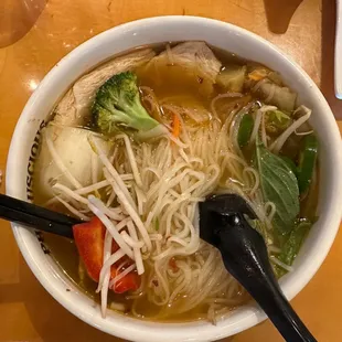 Spicy Chicken Noodle Soup