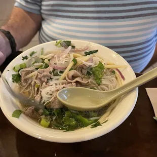 Beef steak pho... kids portion