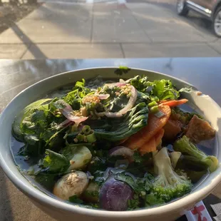 Veggie Pho Noodle Soup