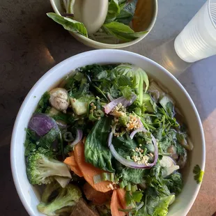 Veggie Pho Noodle Soup