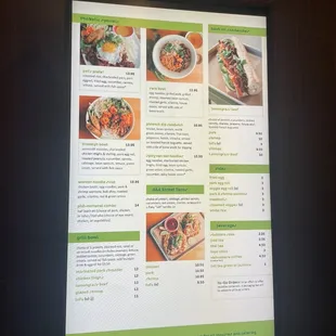 menu, ramen and noodles