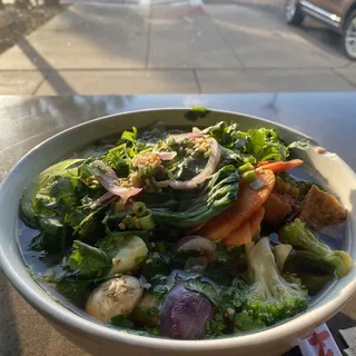 Veggie Pho Noodle Soup
