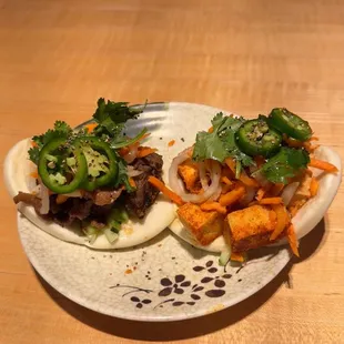 Banh Mi Sliders (Pork &amp; Tofu)
