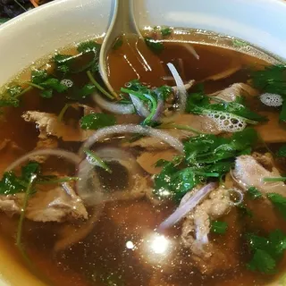 Eye Round and Brisket Pho Noodle Soup
