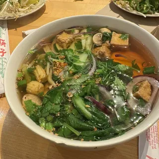Veggie Pho Noodle Soup