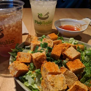 Crispy Salt and Pepper Tofu Plate