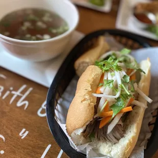 Fatty brisket banh mi