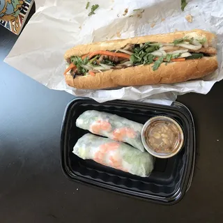 Lemongrass Chicken Banh Mi