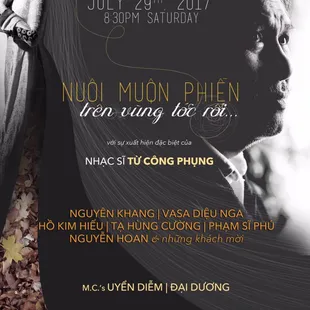 Đêm Nhc T Công Phng Saturday 07/29/2017