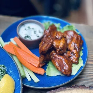 Chile de arbol bbq wings