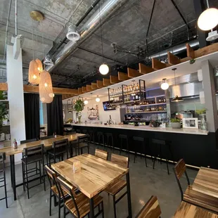 The bar is now open for cocktails and snacks everyday!