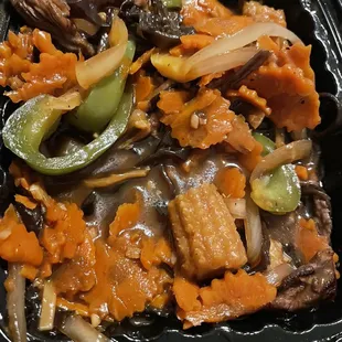 Pad Khing beef