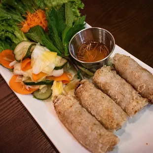Cha Gio
Crispy Pork Spring Rolls
