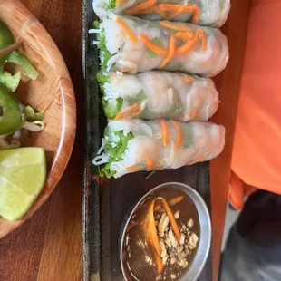 Fresh spring rolls