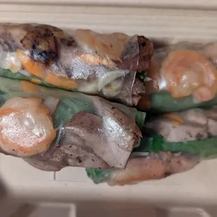 Chicken &amp; shrimp goi cuon