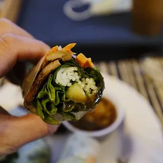 Grilled Pork Spring Rolls