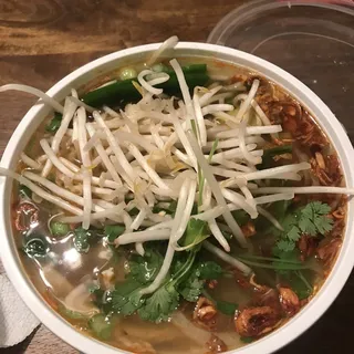 Shredded Chicken Noodle Soup