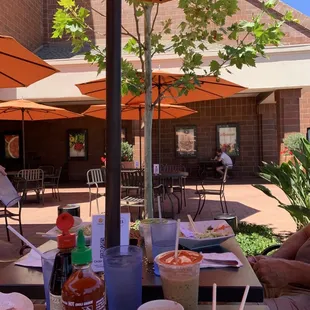 Patio dining