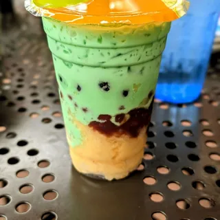 Tri-Color Bean Boba