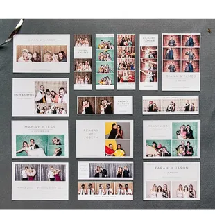 Print out options. Photo Booth rental Orange County. PhotoBoothSquared.com