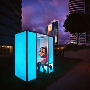 LED Booth by Photo Box Hawaii