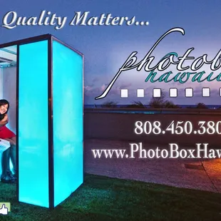 Photo Box Hawaii LED Booth